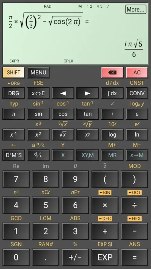 HiPER Calc Pro screenshot 6