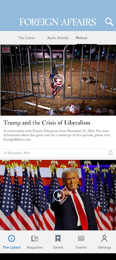 Foreign Affairs Magazine screenshot 6
