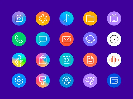 Delux – Icon pack (Round) screenshot 6