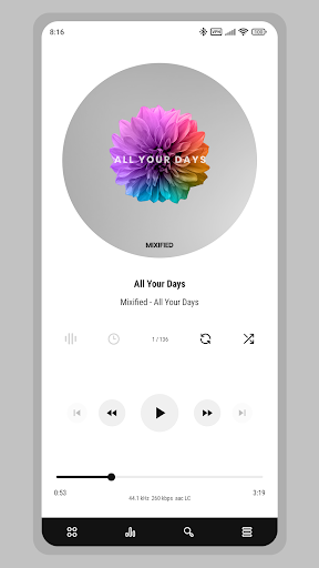 Aurora – Poweramp Skin screenshot 6