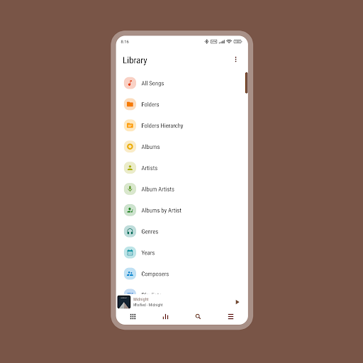 Luminous – Poweramp Skin screenshot 6