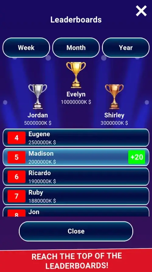 MILLIONAIRE TRIVIA Game Quiz screenshot 6
