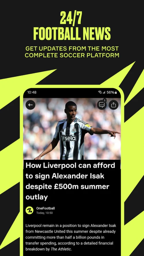 OneFootball: Football Scores screenshot 6