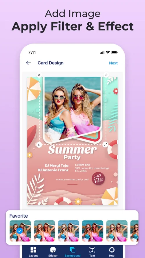 Invitation Maker & Card Design (Invites4U) screenshot 6