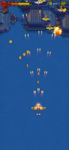 1945 Air Force (MOD, Immortality) screenshot 6