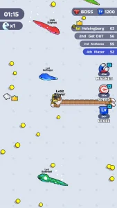 Snake Clash (MOD, Unlimited Money) screenshot 6