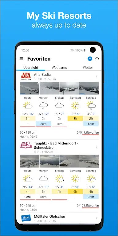 bergfex: Ski, Schnee & Wetter screenshot 6
