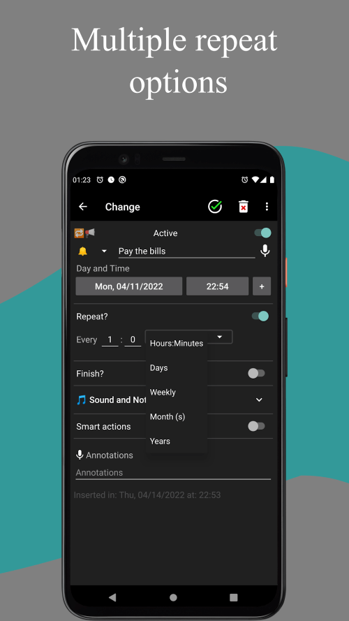 Alarm And Pill Reminder screenshot 6