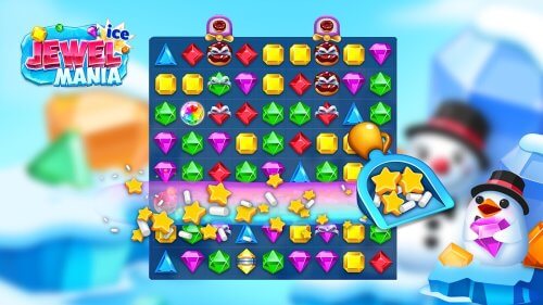 Jewel Ice Mania:Match 3 Puzzle screenshot 6