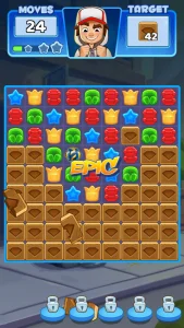 Subway Surfers Match (MOD, Unlimited Boosters) screenshot 6