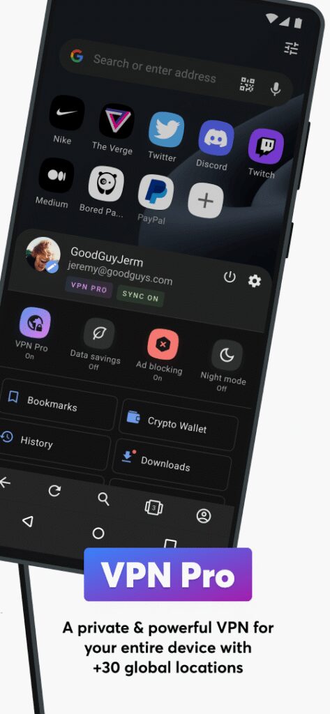 Opera Browser: Fast & Private screenshot 6