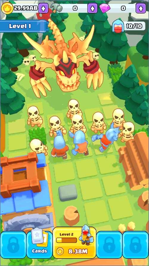 Brave Merge – Battle & Defense screenshot 6