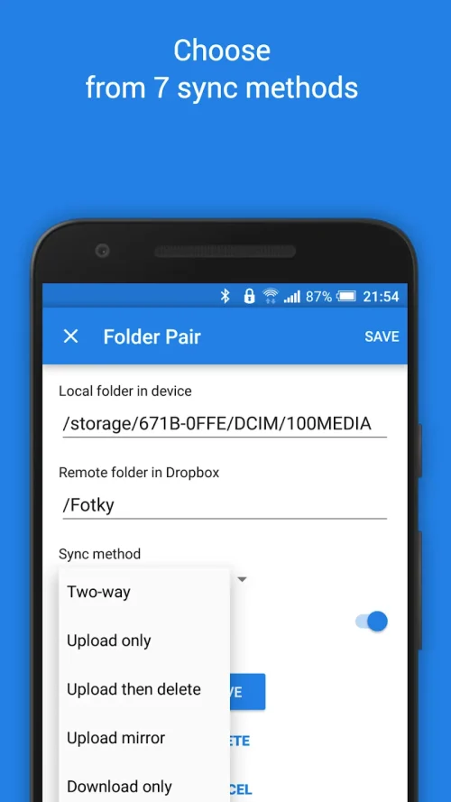 Dropsync: Autosync for Dropbox screenshot 6