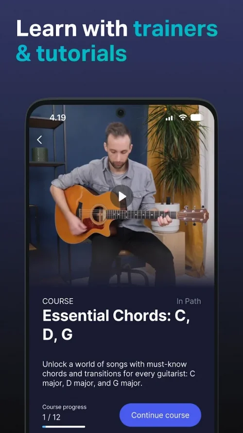 GuitarTuna: Tune & Play Guitar screenshot 6