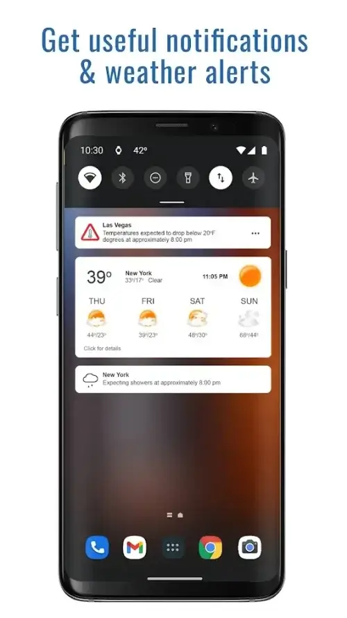Transparent clock weather Pro screenshot 6