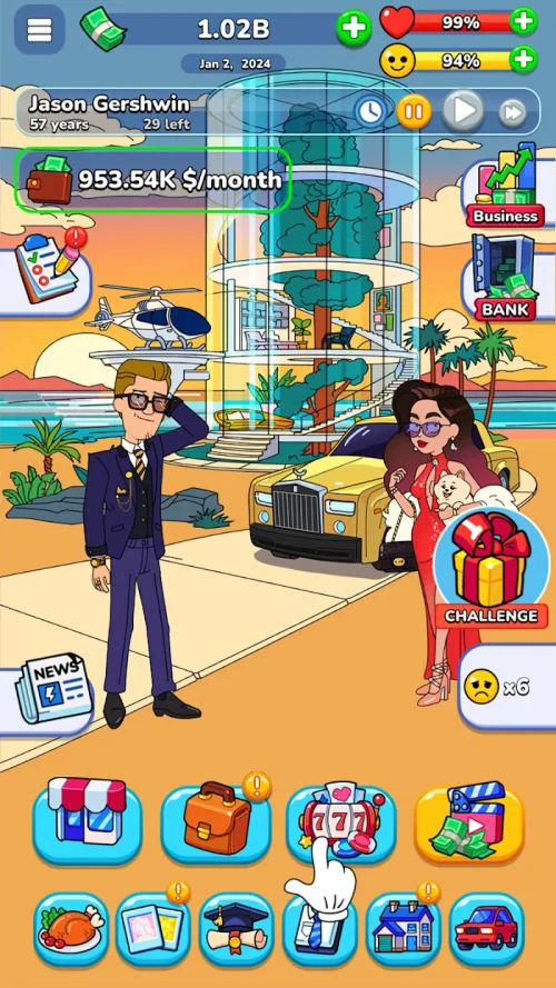 Mr.Billion: Idle Rich Tycoon screenshot 6