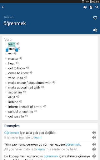 Turkish English Dictionary MOD screenshot 6