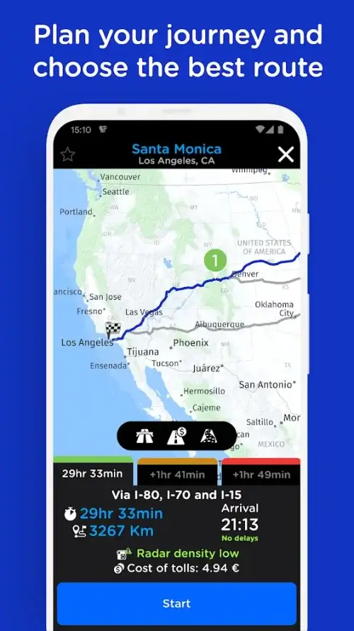 Radarbot Speed Camera Detector screenshot 6