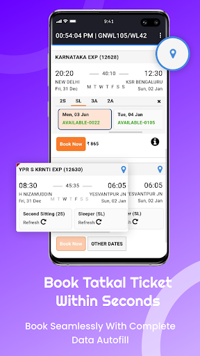 Auto Train Ticket Booking MOD screenshot 6