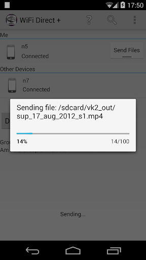 WiFi Direct + MOD screenshot 6
