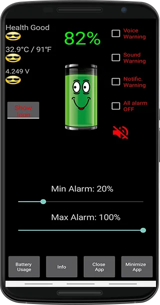 Battery Alarm PRO screenshot 6