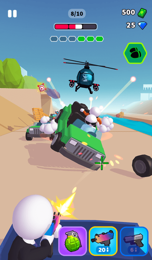 Rage Road – Car Shooting Game screenshot 7