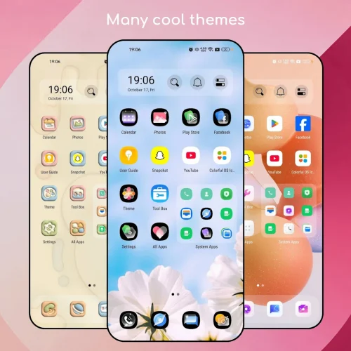 Colorful OS Launcher screenshot 7