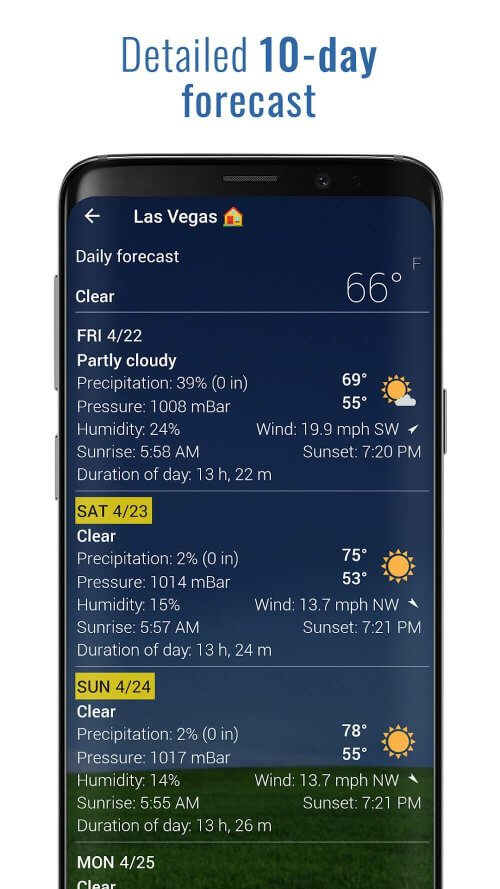 Sense V2 Flip Clock & Weather screenshot 7