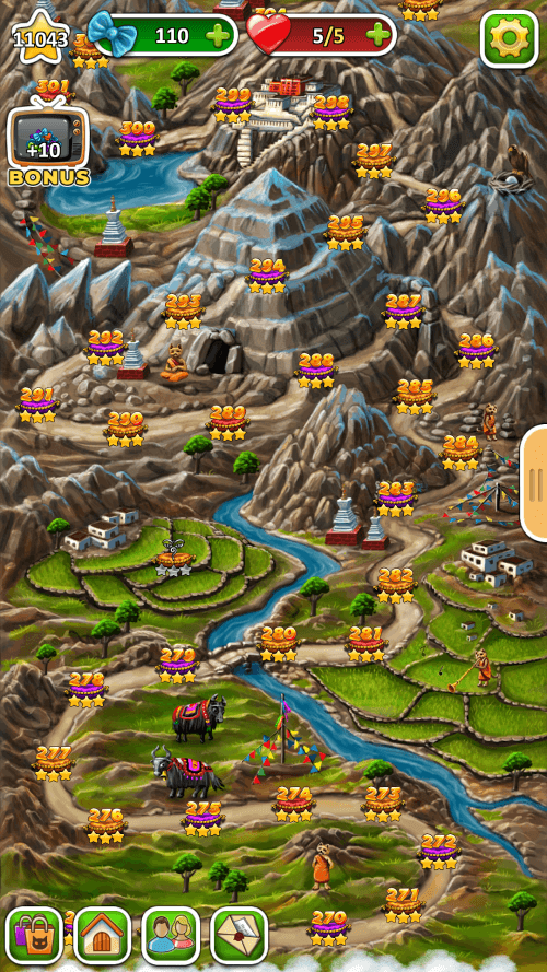 Indy Cat: Match 3 Adventure screenshot 7