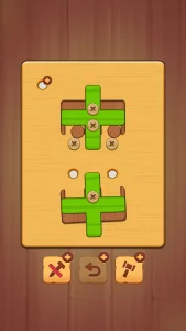 Wood Nuts & Bolts Puzzle (MOD, Unlimited Coins) screenshot 7
