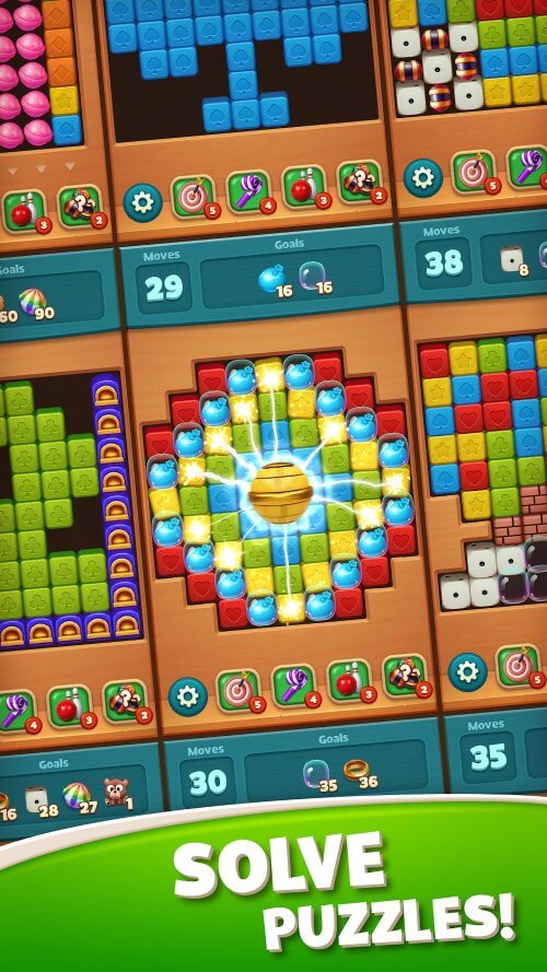 Merge & Blast (Woody Blast) screenshot 7