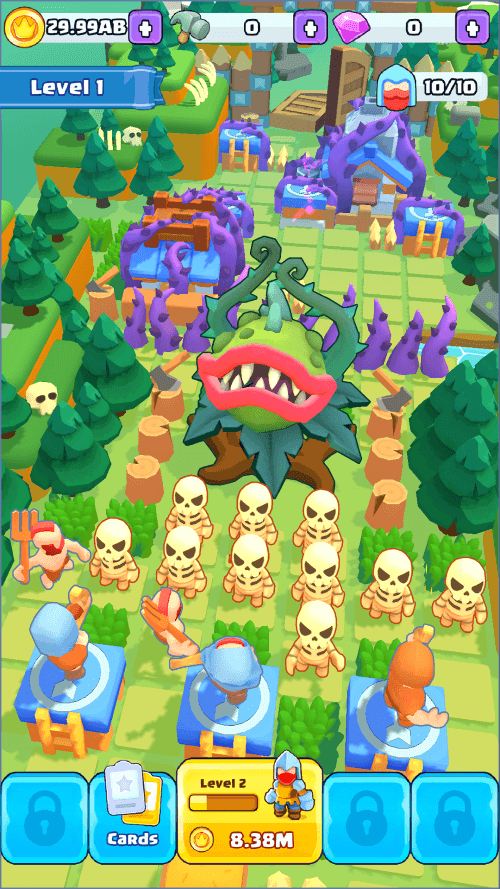 Brave Merge – Battle & Defense screenshot 7