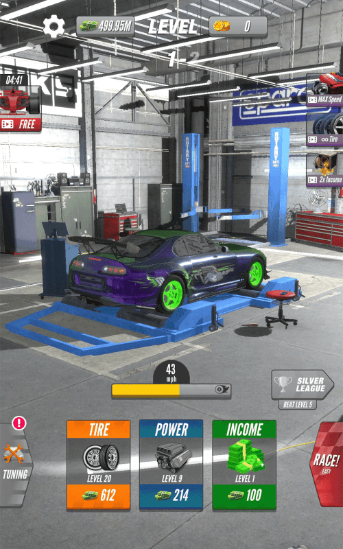 Dyno 2 Race – Car Tuning screenshot 7