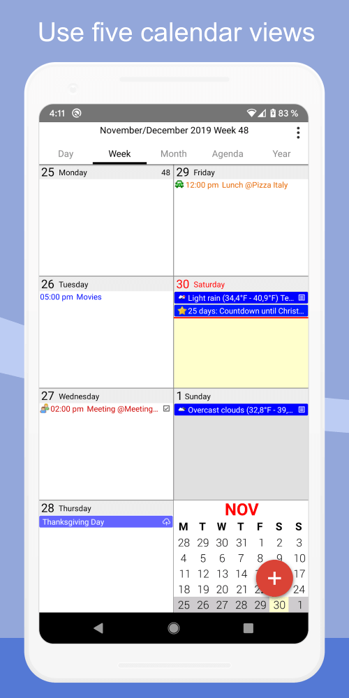 CalenGoo screenshot 7