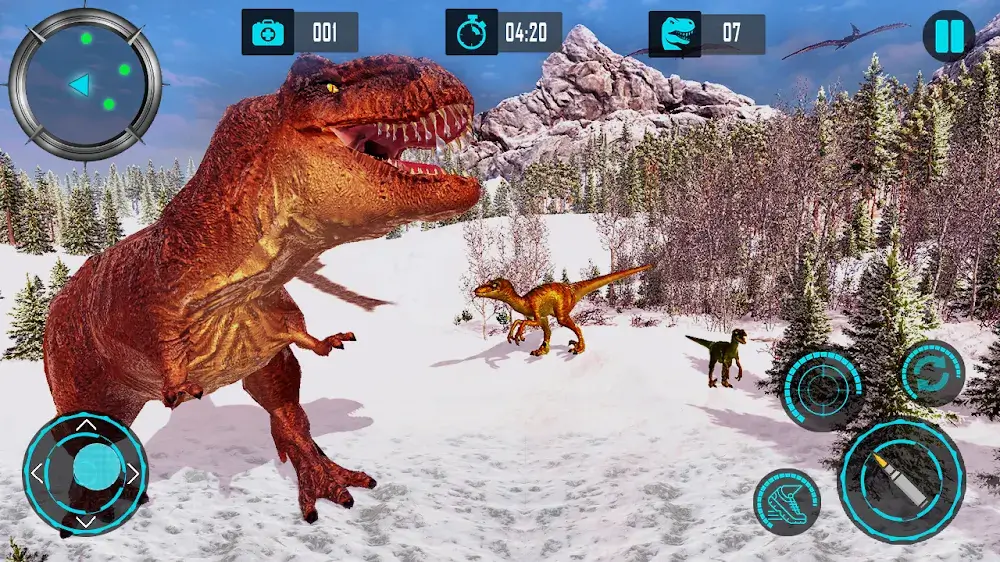 Real Dino Hunting Gun Games screenshot 7