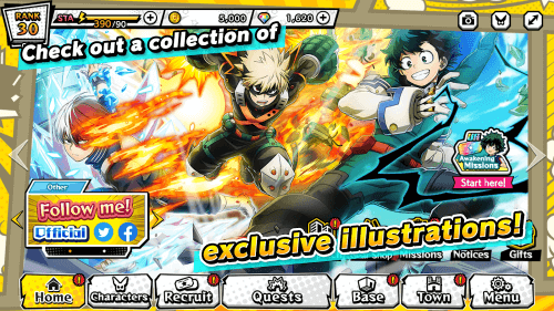 MY HERO ULTRA IMPACT screenshot 7