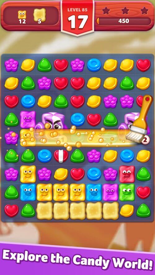 Lollipop & Marshmallow Match3 screenshot 7