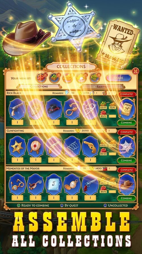 Sheriff of Mahjong: Tile Match screenshot 7