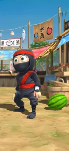 Clumsy Ninja (MOD, Unlimited Money) screenshot 7
