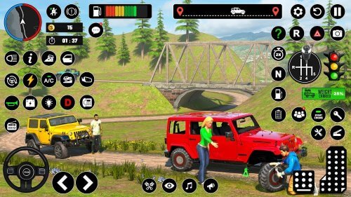 Offroad Jeep Driving & Parking screenshot 7