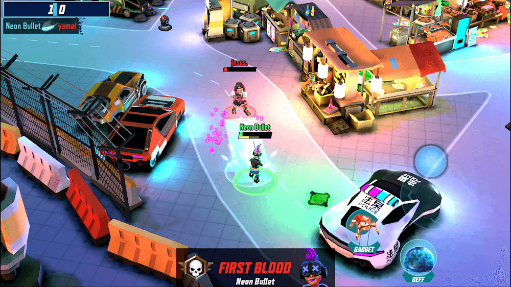 Gridpunk Battle Royale screenshot 7