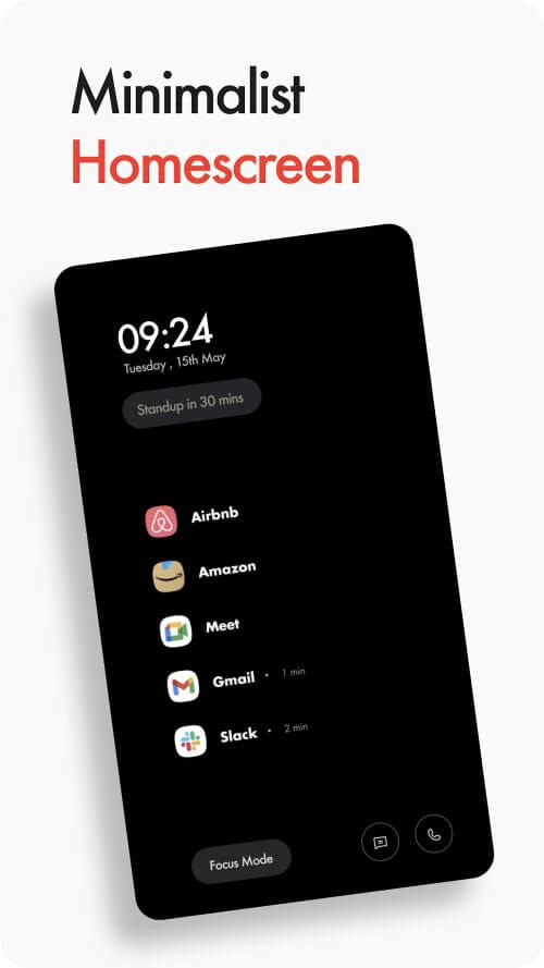 Flow Minimalist Launcher screenshot 7