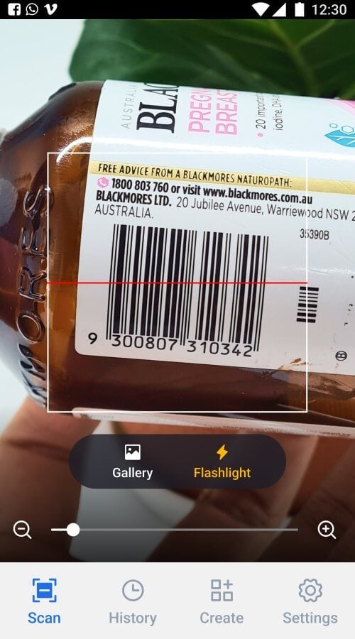 QR Code Scanner Barcode Reader screenshot 7