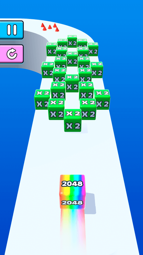 Jelly Run 2048 screenshot 7