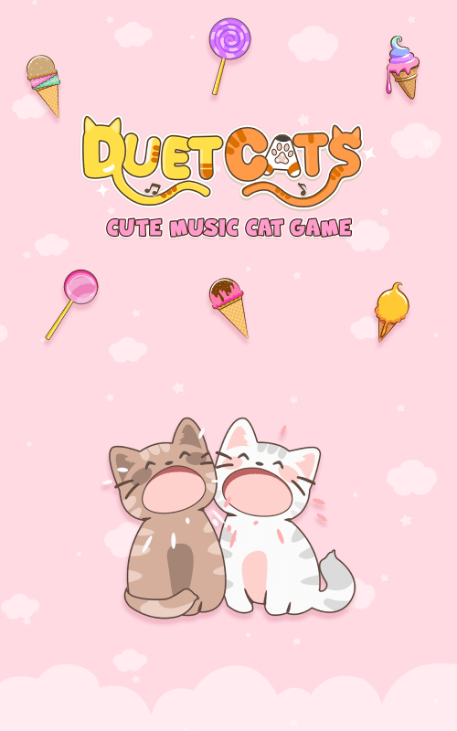 Duet Cats: Cute Popcat Music screenshot 7