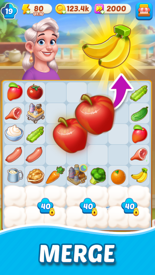 Merge Cooking: Theme Restaurant screenshot 7