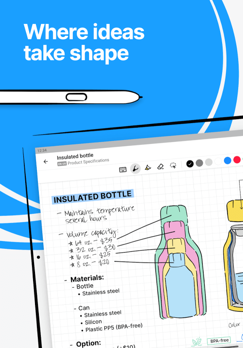 MyScript Notes for Students screenshot 7
