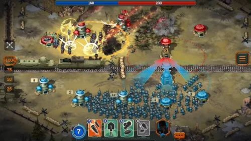 Bunker Wars: WW1 RTS Game screenshot 7