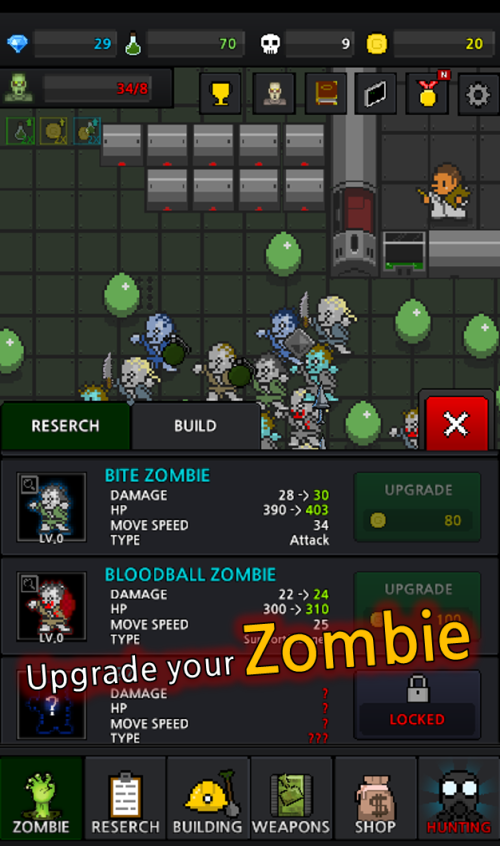 Grow Zombie inc screenshot 7