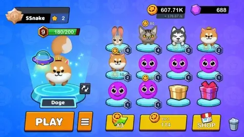 Worms Merge (Snake Merge) screenshot 7